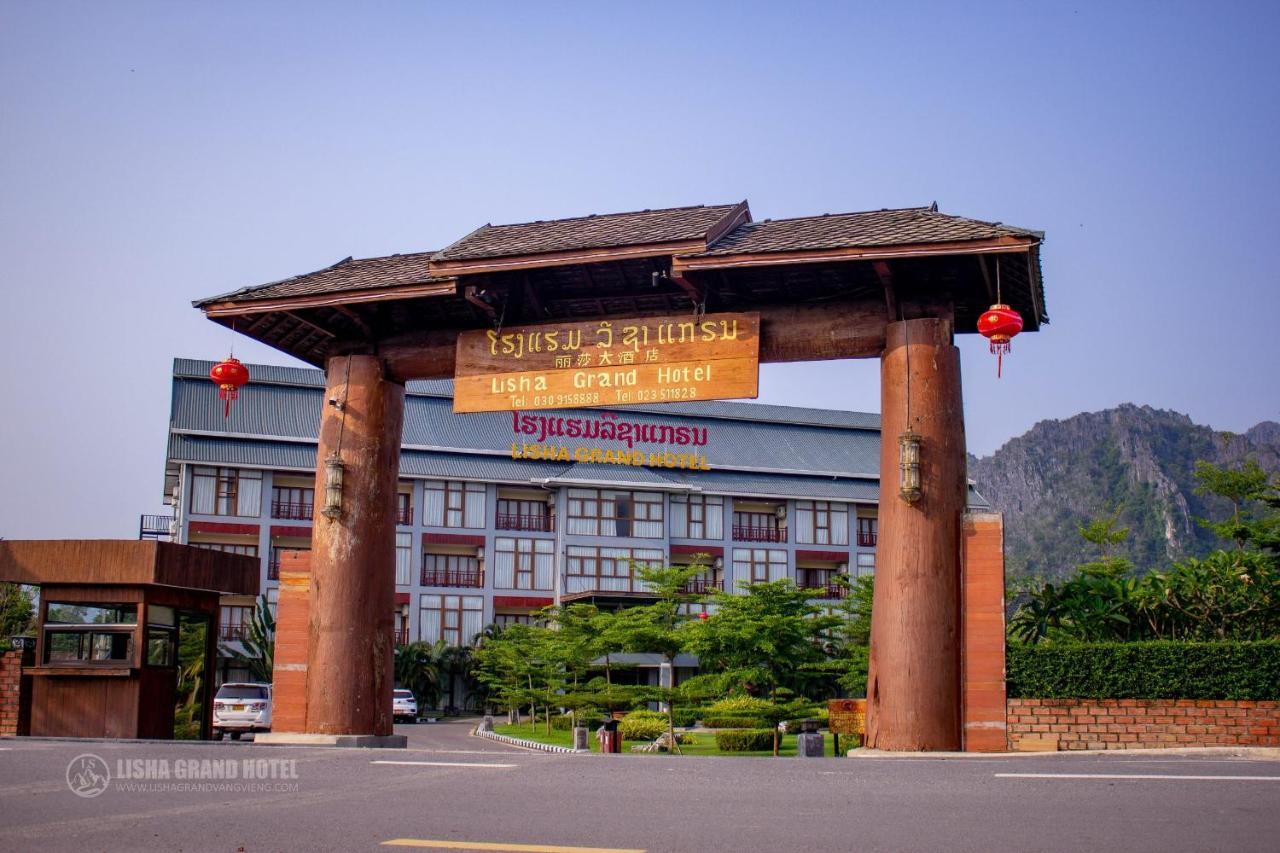 Lisha GrandHotel VangVieng Vang Vieng Exterior foto