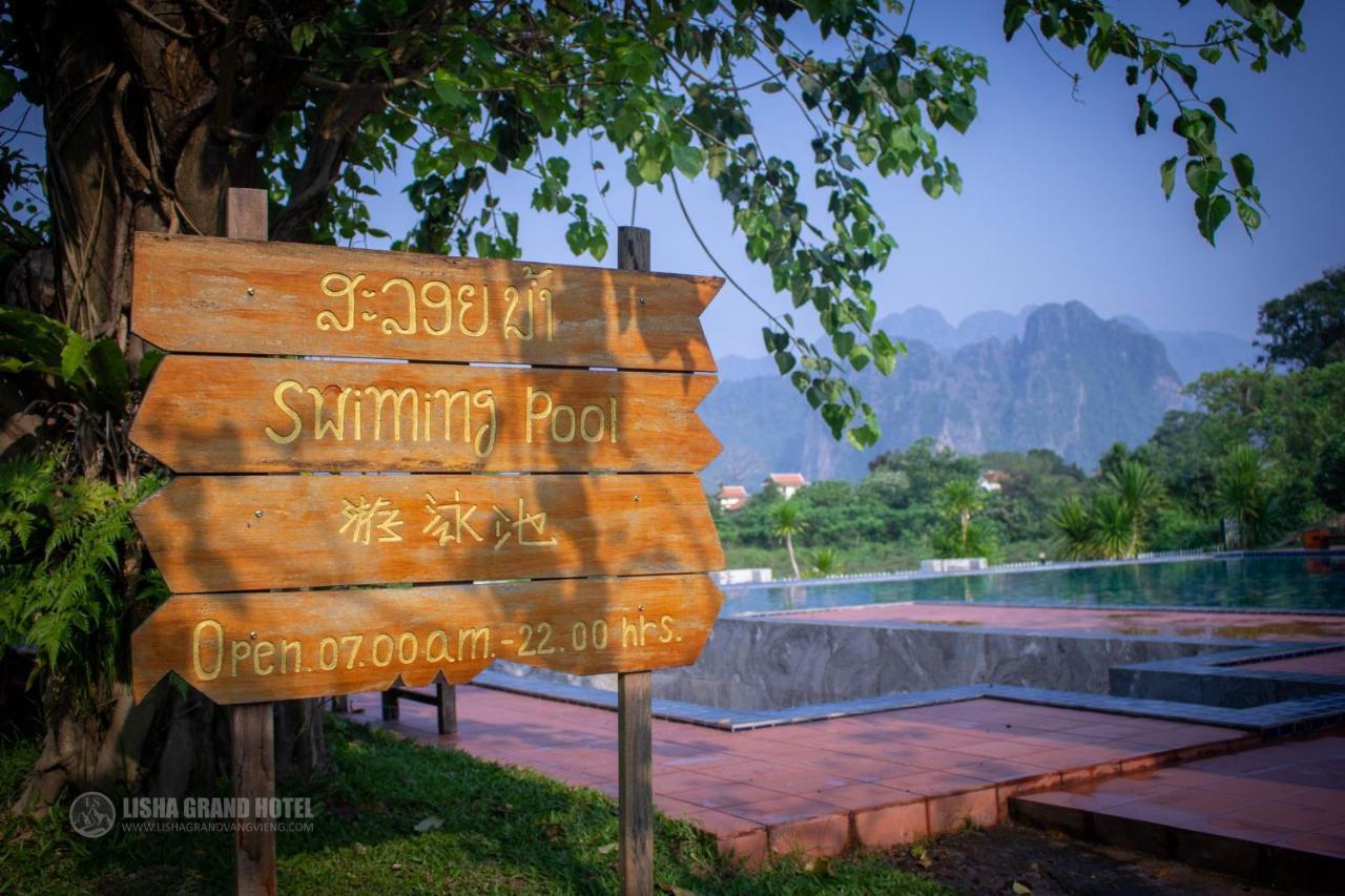 Lisha GrandHotel VangVieng Vang Vieng Exterior foto