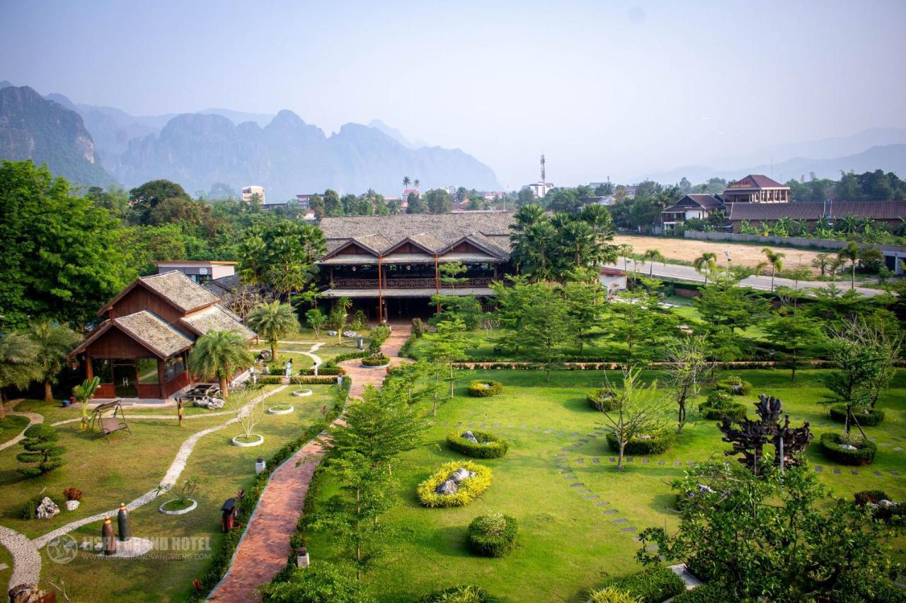 Lisha GrandHotel VangVieng Vang Vieng Exterior foto