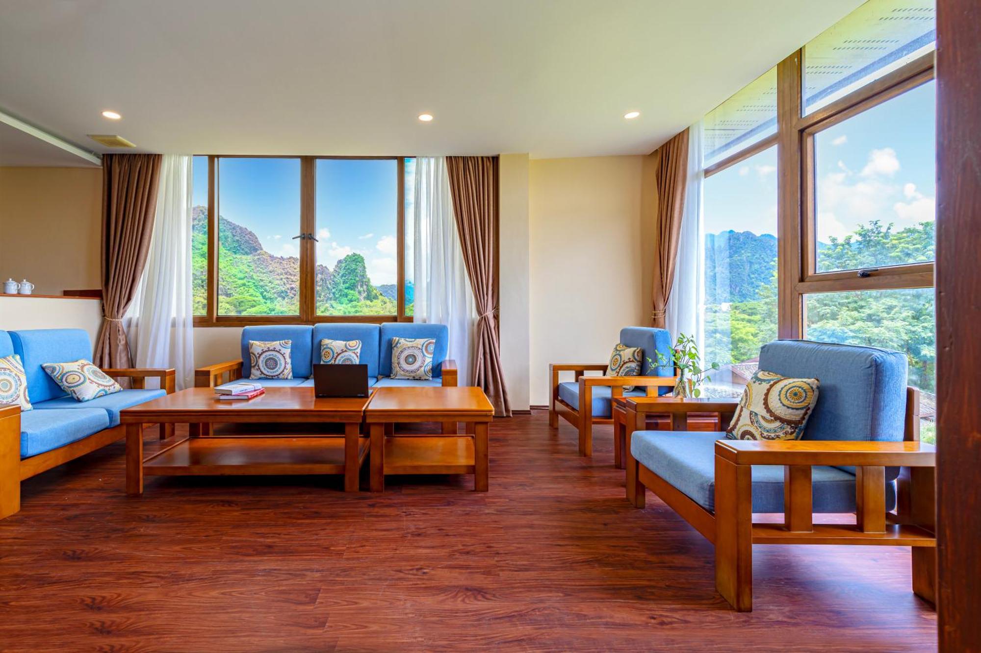 Lisha GrandHotel VangVieng Vang Vieng Exterior foto